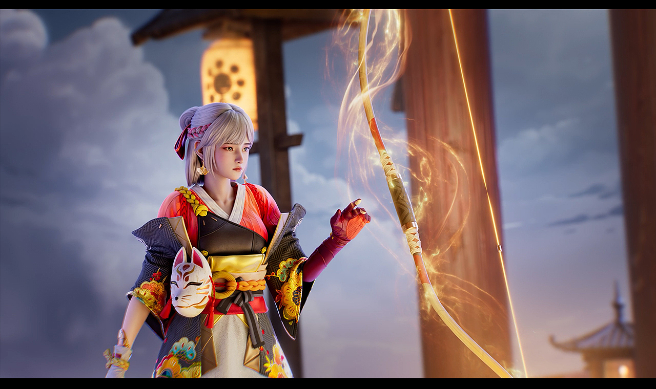 天启行动-飞羽「古事正记·巫女」CG