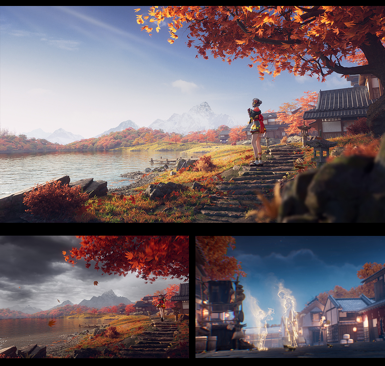 天启行动-飞羽「古事正记·巫女」CG