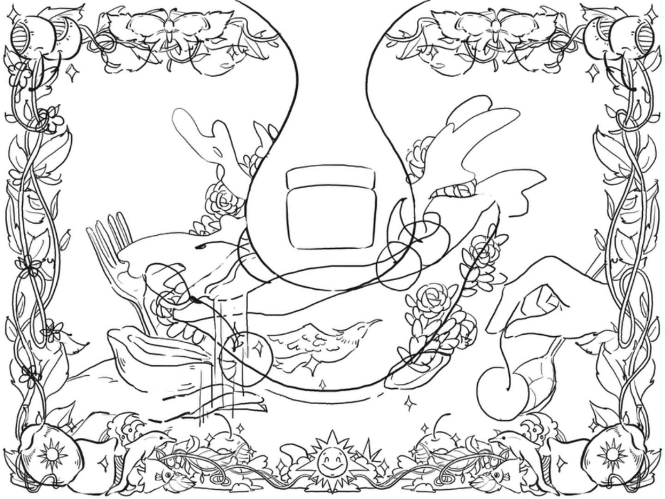 娇韵诗可持续护肤主KV设计