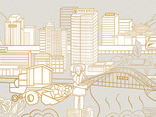 佛山城市插画(一)·10米长卷