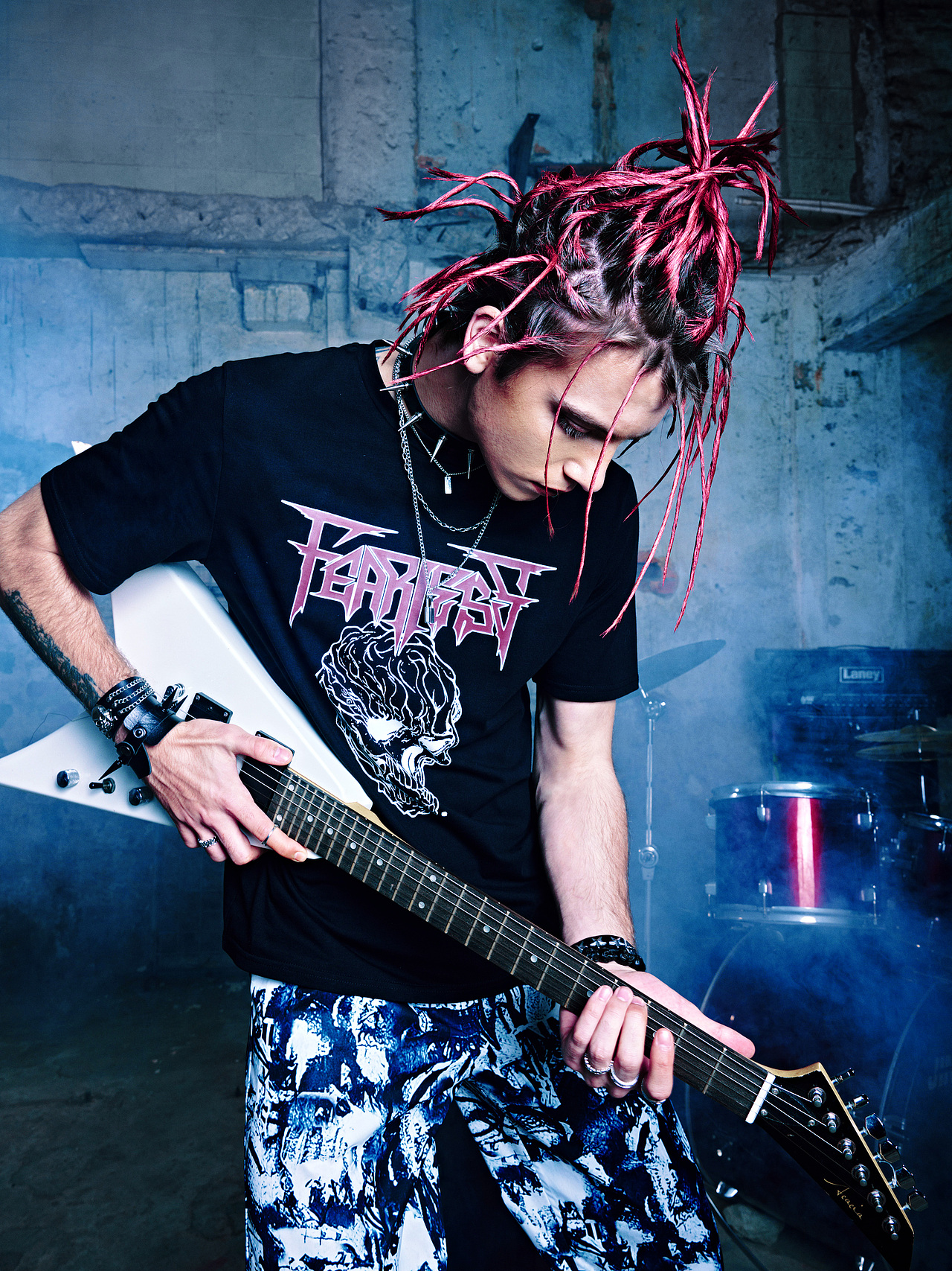 跨境电商拍摄|我们拍摄的朋克摇滚主题平面！