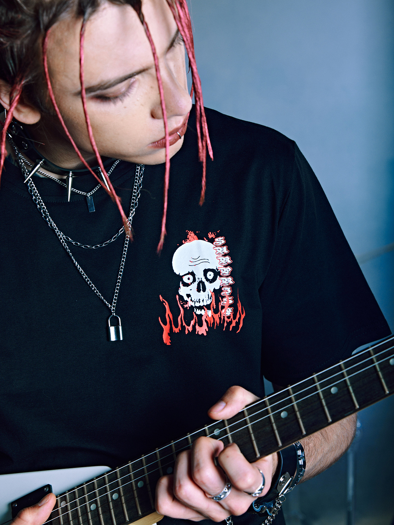 跨境电商拍摄|我们拍摄的朋克摇滚主题平面！