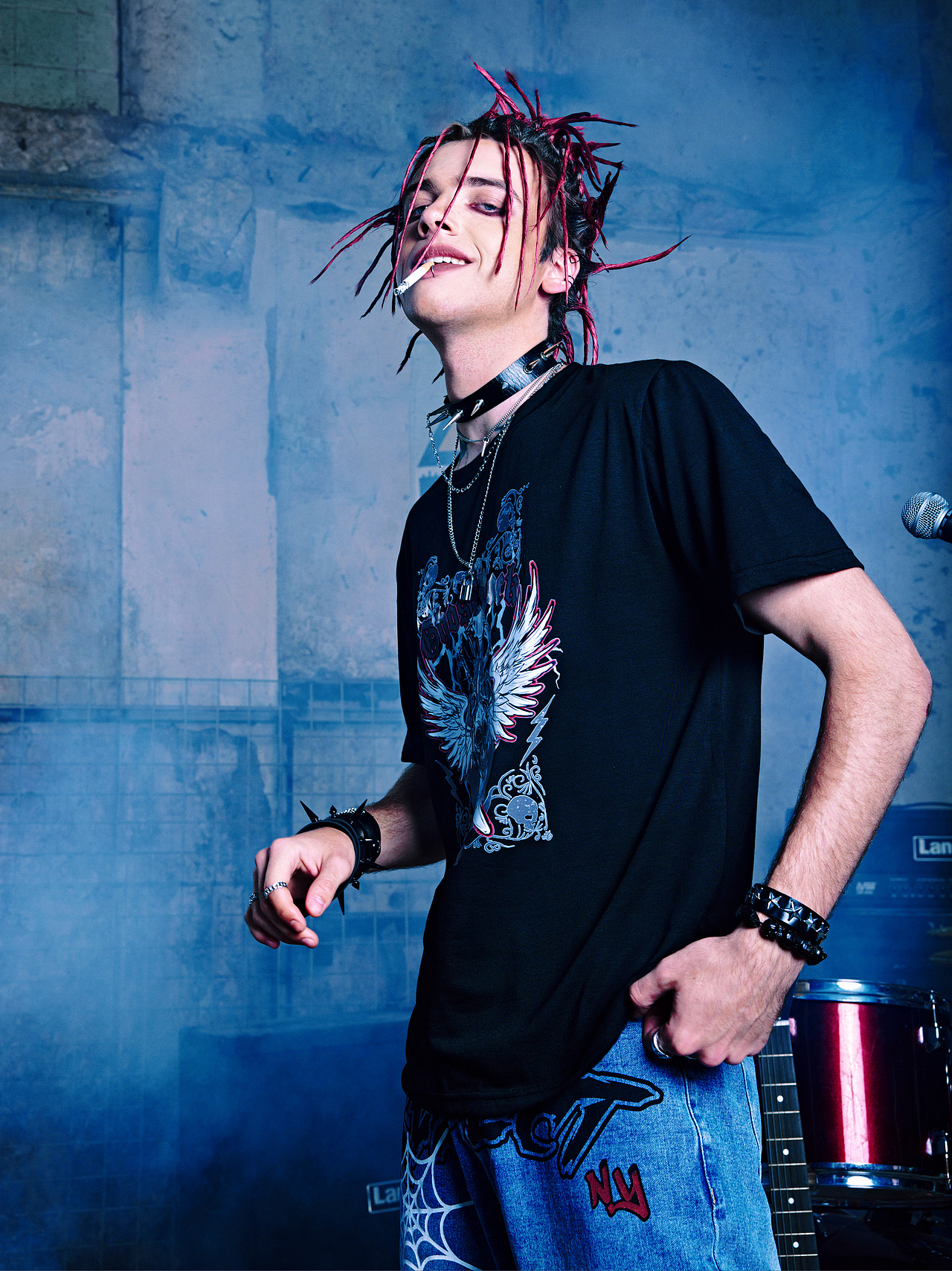 跨境电商拍摄|我们拍摄的朋克摇滚主题平面!