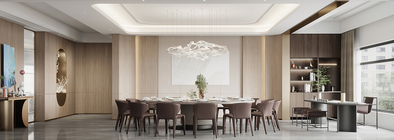 大平层后现代极简