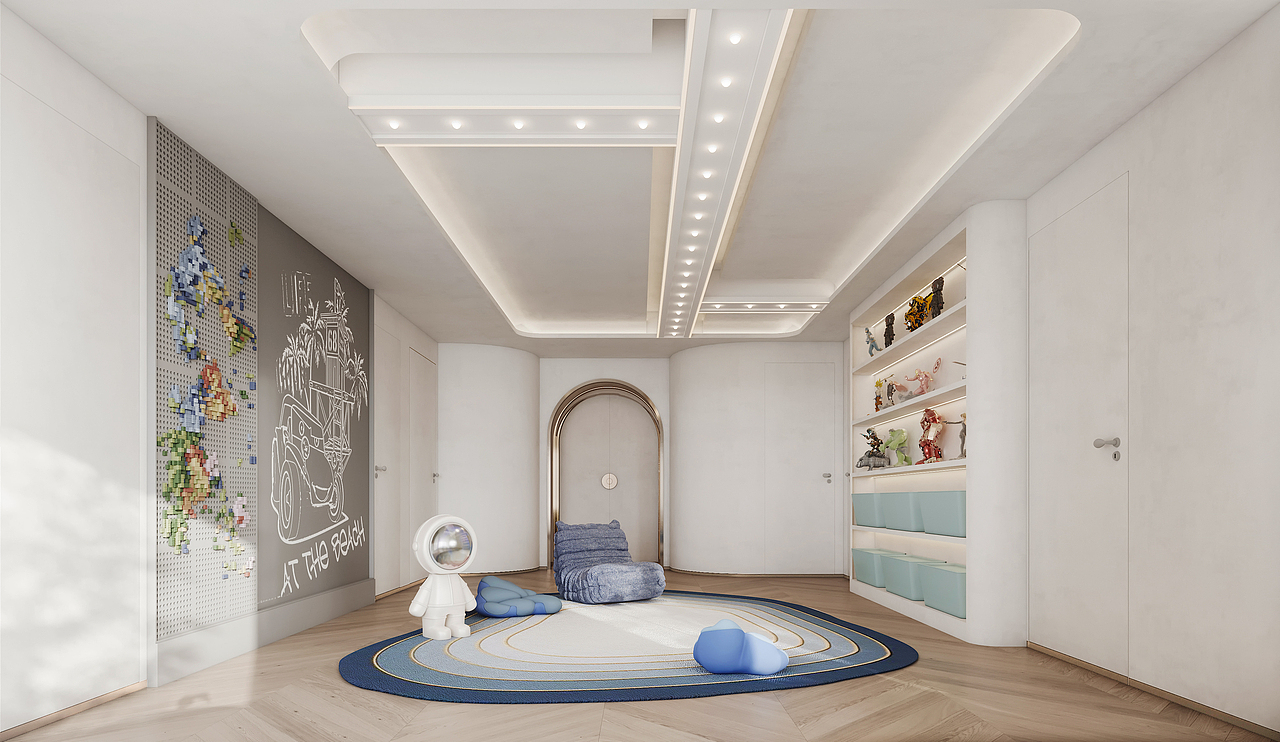 大平层后现代极简