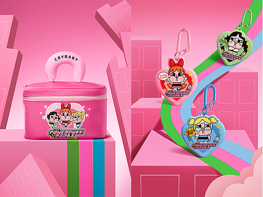 泡泡玛特 POP MART｜crybaby X 飞天小女警 周边 