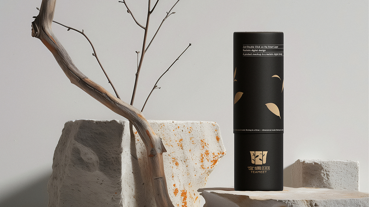 古树茶茶饮茶叶产品logo设计