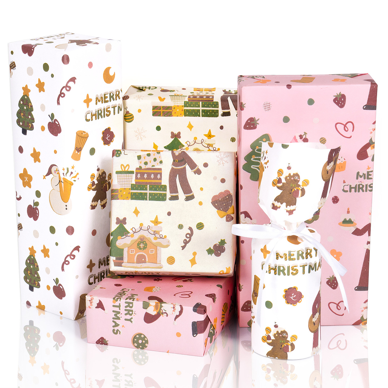 圣诞派对包装纸