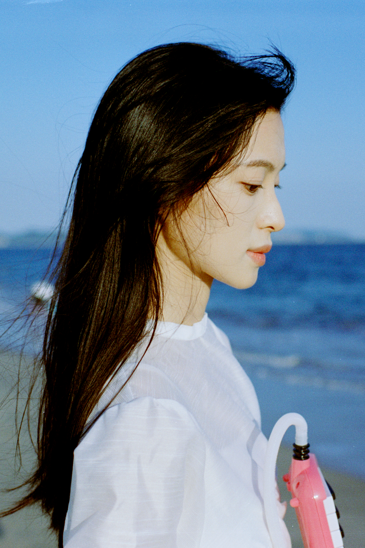 秋天的海，蓝的彻底（图ZMzc4NjI0Nzk2） - 人像摄影 - 站酷设计师锅一口原创素材 - 站酷ZCOOL