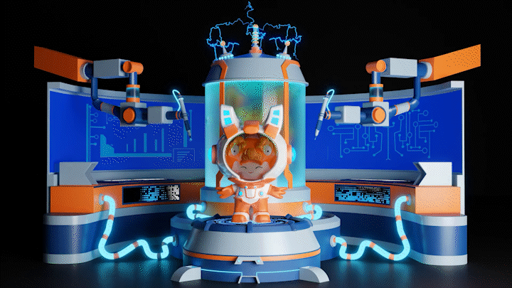 龙年萌娃ip设计