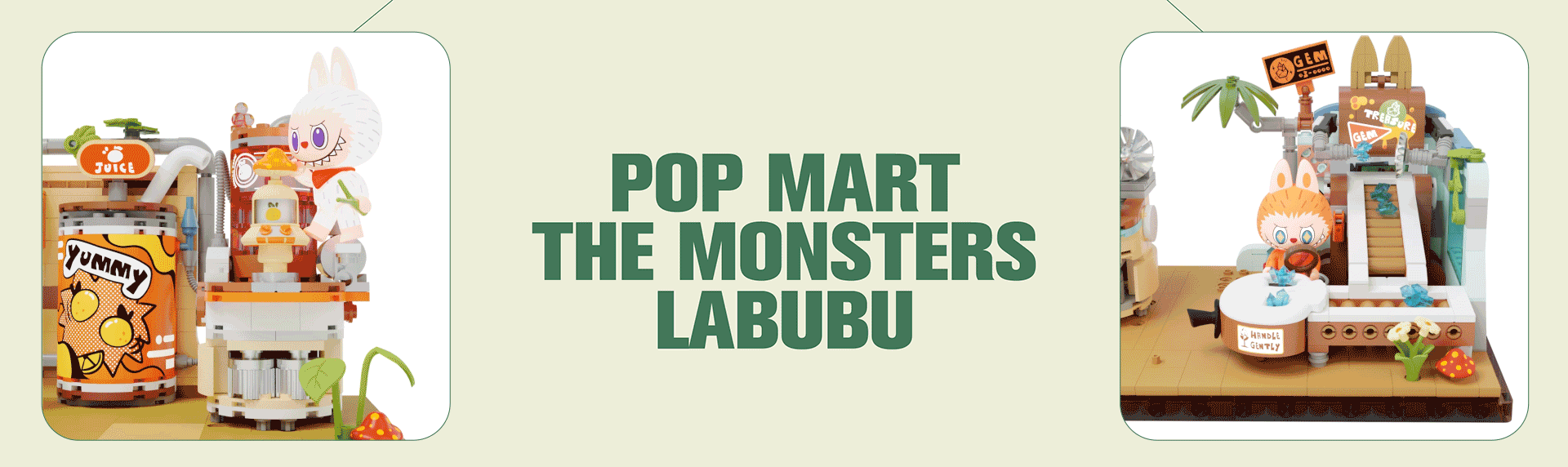 NAMG｜POPMART LABUBU 森林秘密基地拼搭积木主视觉（图ZMzc4NjQxOTA0） - 海报 - 站酷设计师NAMG_VISION原创素材 - 站酷ZCOOL