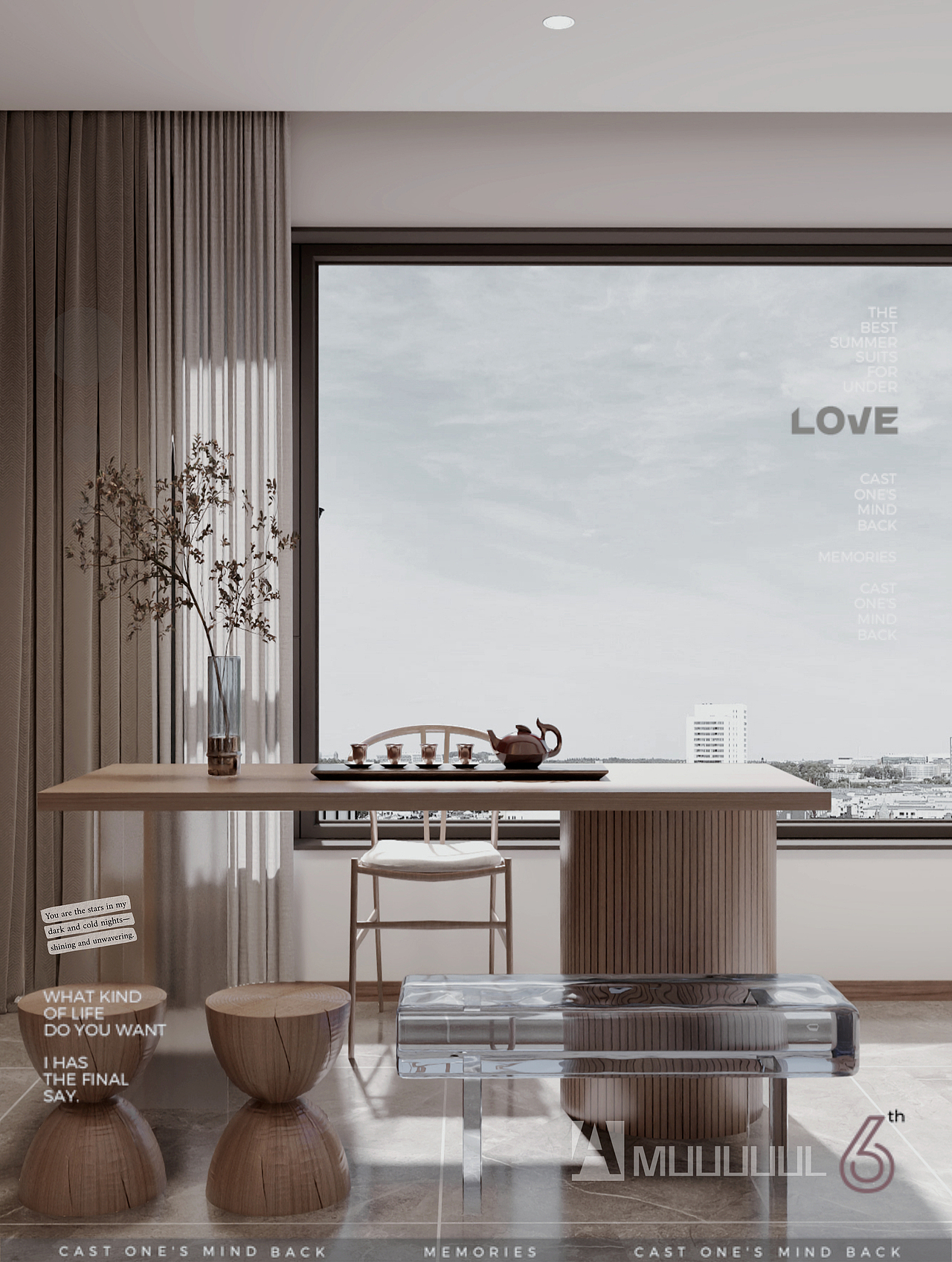 太原金茂府--自然舒适的居住空间（图ZMzc4NjQ0ODgw） - 家装设计 - 站酷设计师太原岸木空间设计原创素材 - 站酷ZCOOL