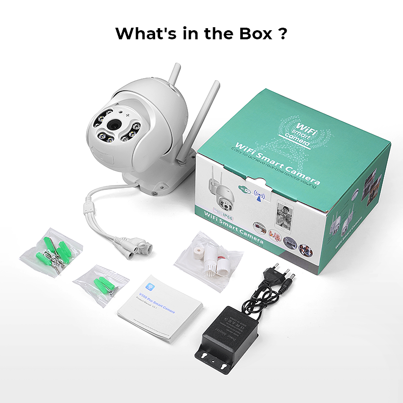 1080P安防监控摄像头详情页设计