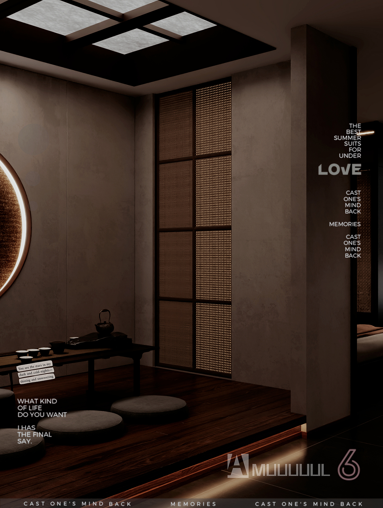 金茂府---禅意东方茶空间（图ZMzc4NjQ3MDky） - 酒店餐饮设计 - 站酷设计师太原岸木空间设计原创素材 - 站酷ZCOOL