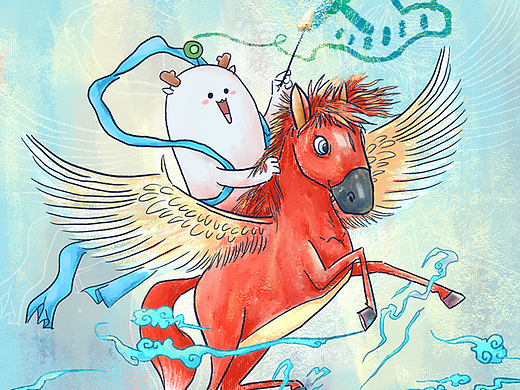 吉祥物COS十二生肖系列之午马（04）