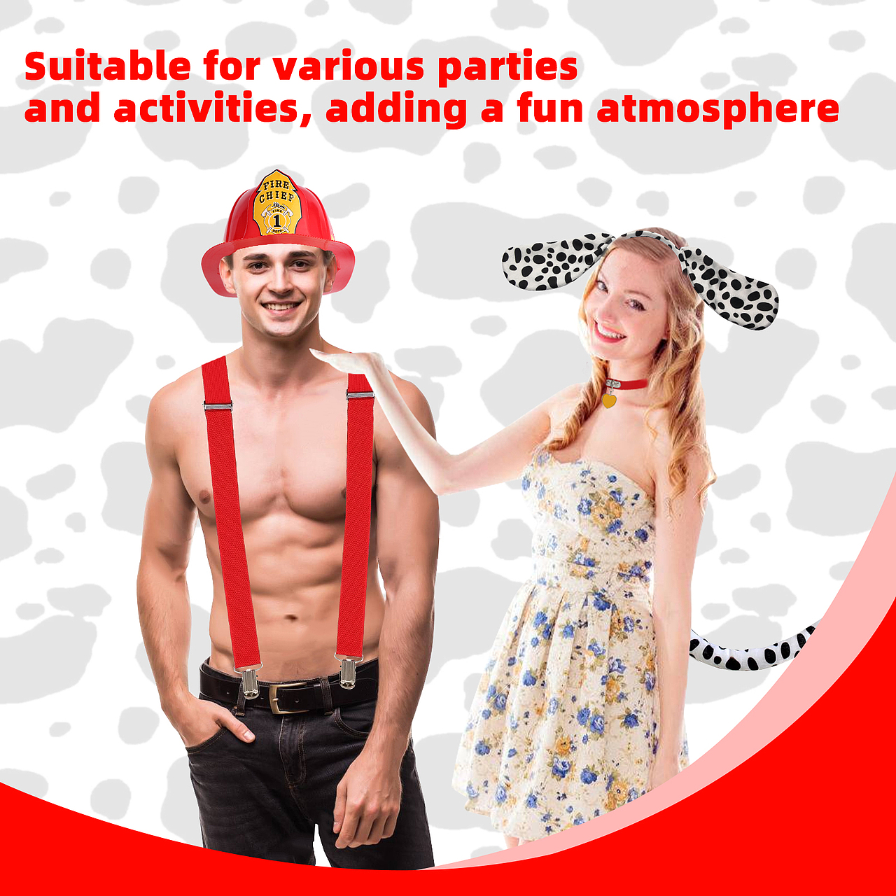 消防员斑点狗cosplay角色扮演亚马逊