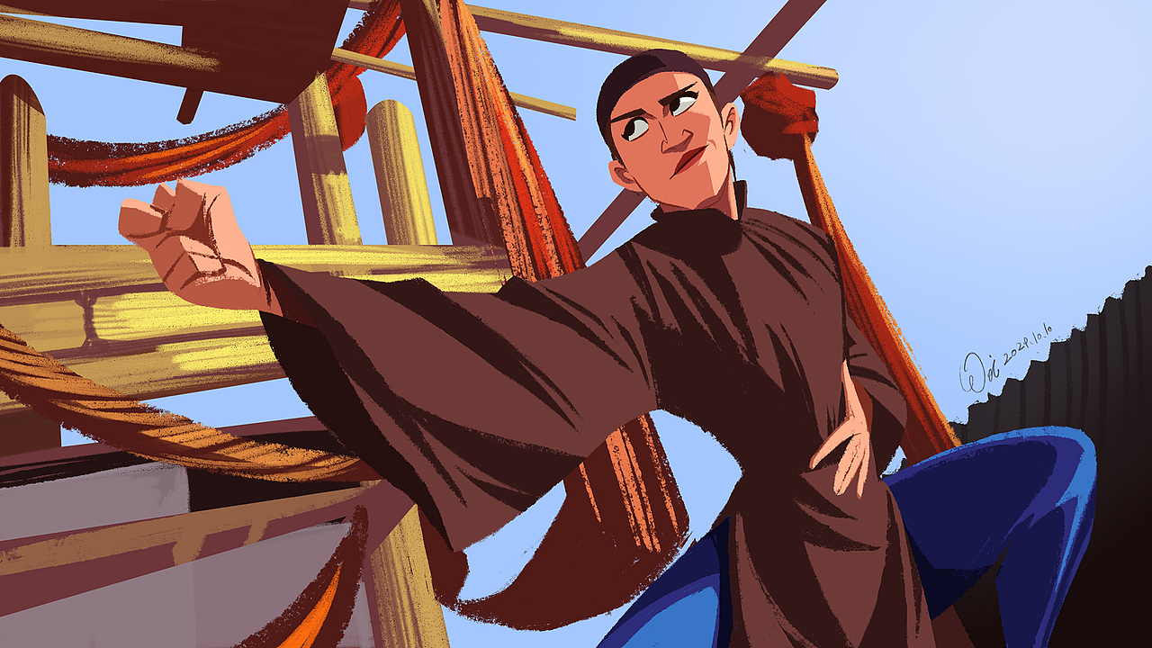 方世玉！（图ZMzc4NjkzODY0） - 创作习作 - 站酷设计师阿伟可接稿原创素材 - 站酷ZCOOL