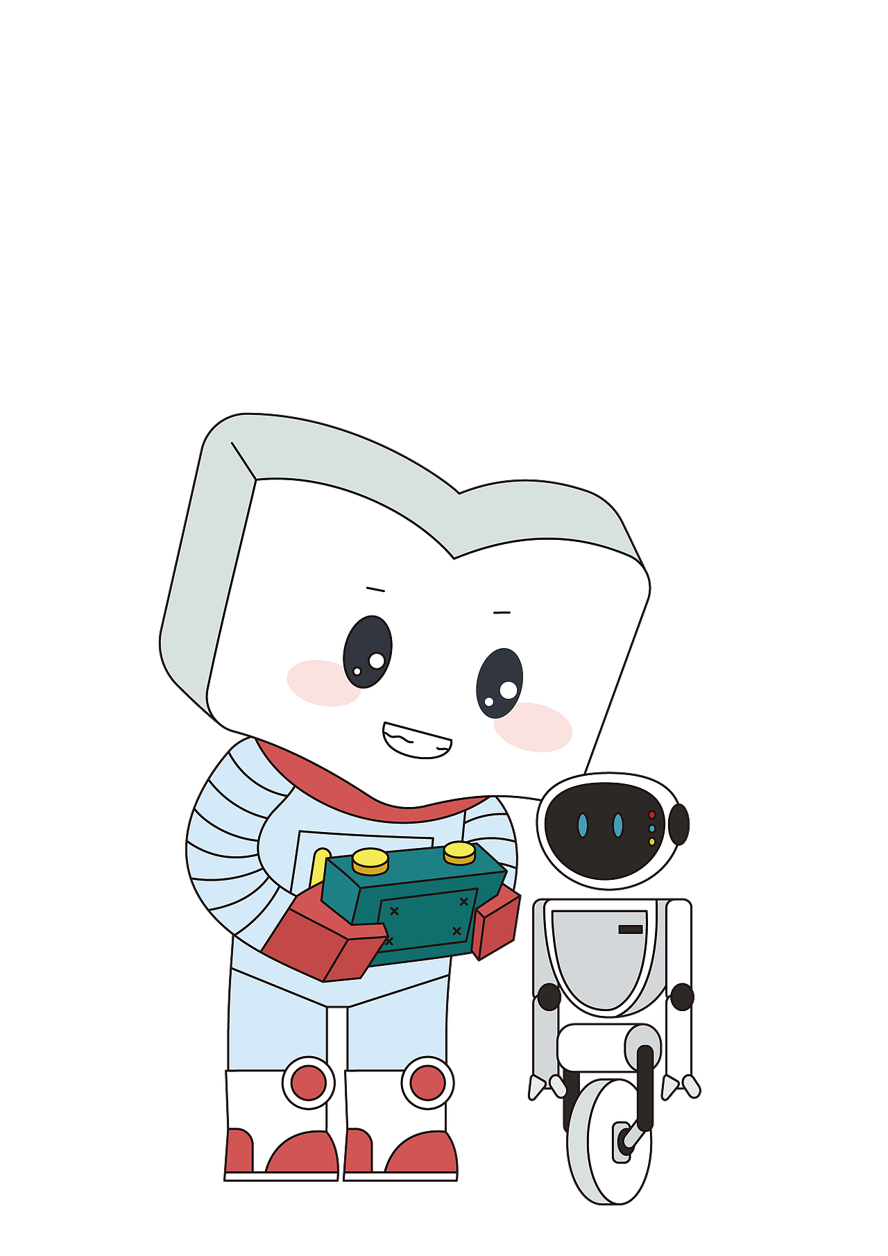 吉祥物设计:幼小学习科目