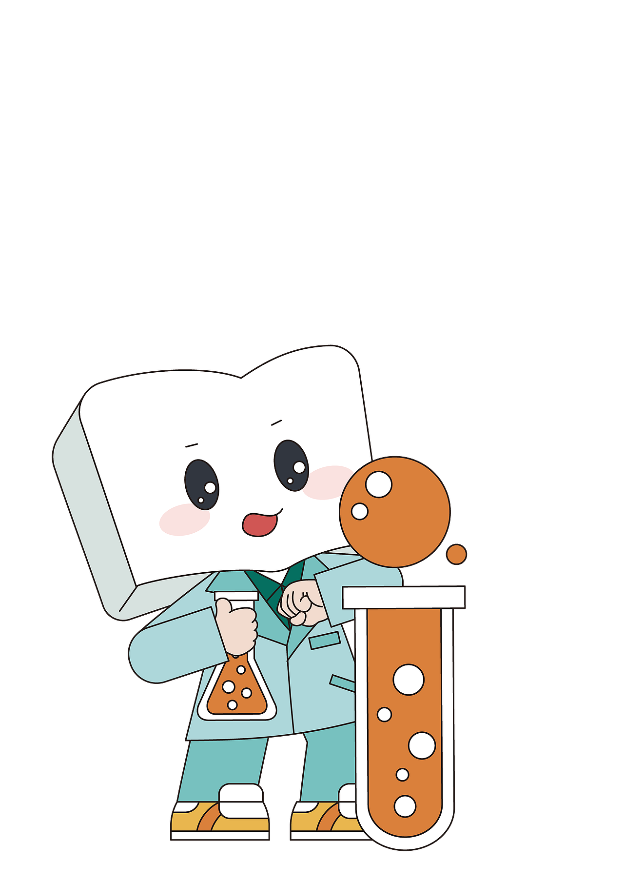 吉祥物设计:幼小学习科目