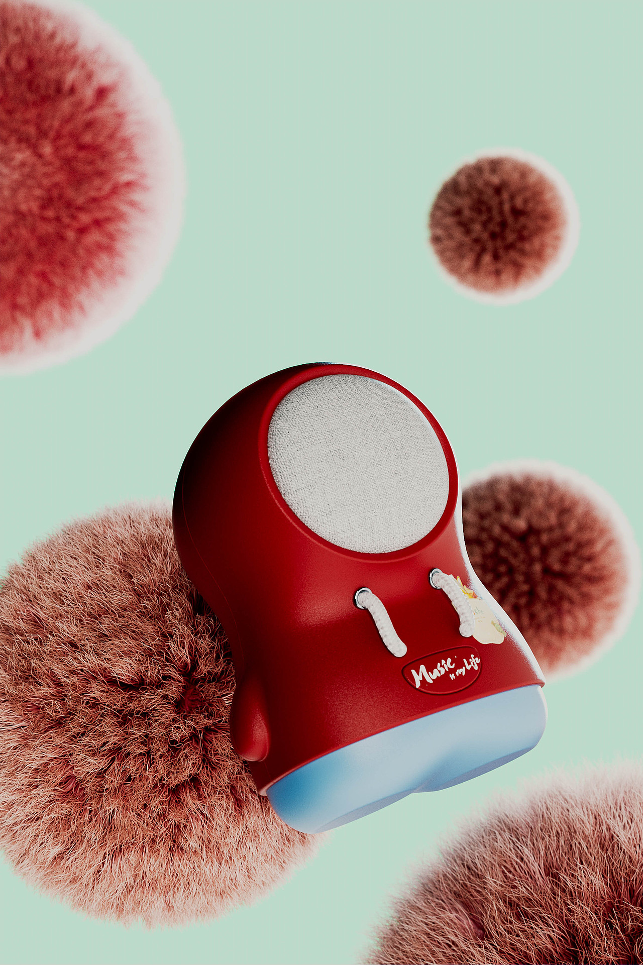 小胖蓝牙音箱|Cute Speaker