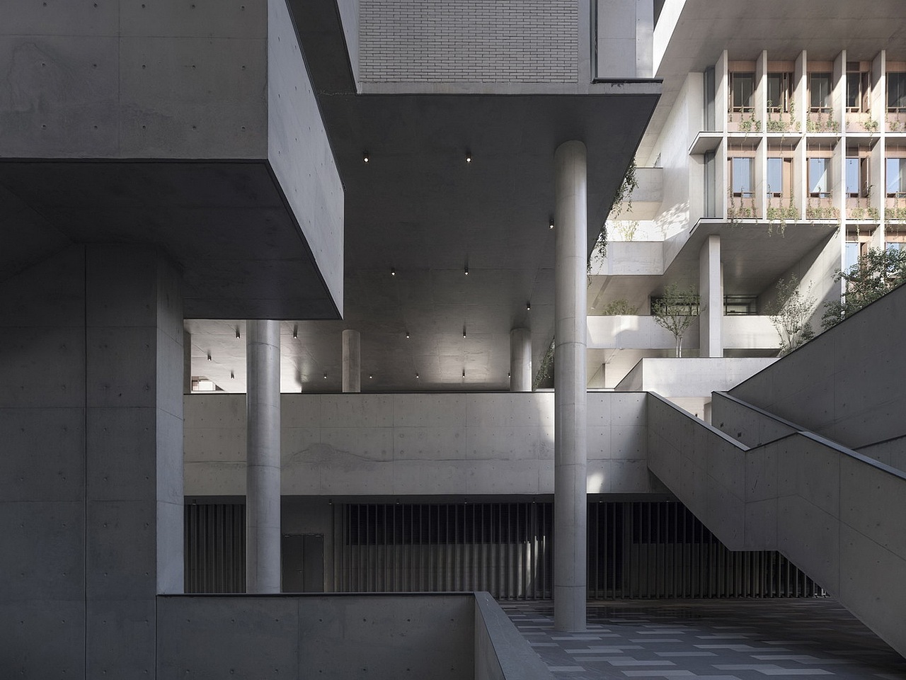 成都麓湖漂浮总部2期SU模型下载