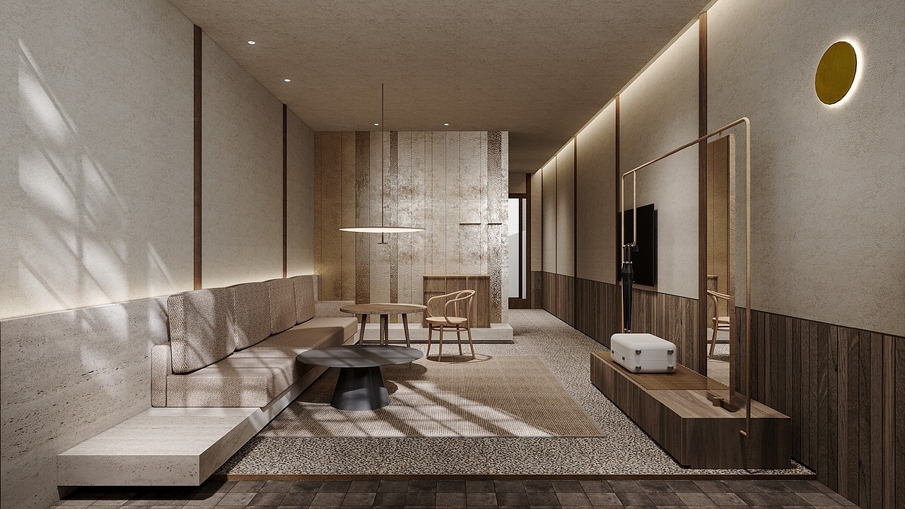 福州烟台山有熊酒店SU模型下载