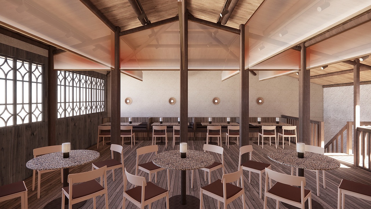 福州烟台山有熊酒店SU模型下载