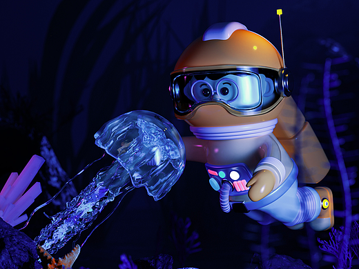 近期的一些三维作品