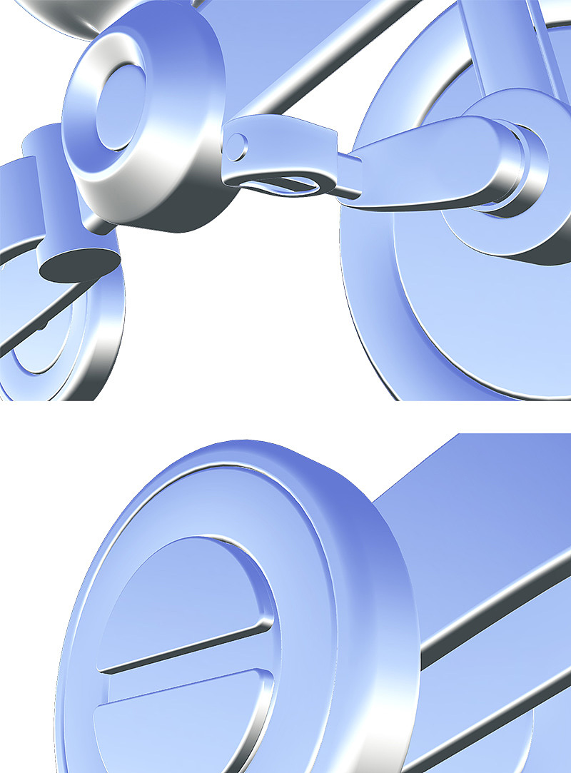 品创学员建模作品-儿童小推车