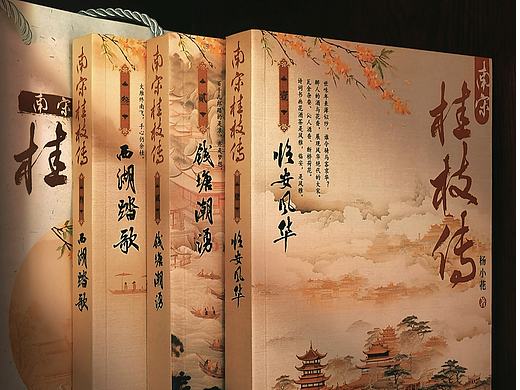 《南宋桂枝传》封面设计