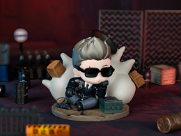 穿越火線刀鋒靈狐Q版手辦產(chǎn)品攝影