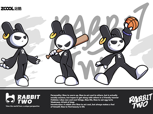 RABBIT TWO兔二潮流主题手机壳