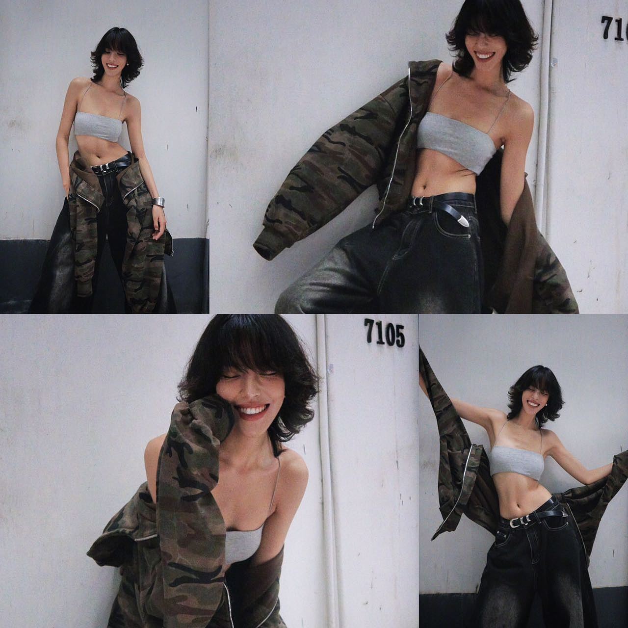 小众混血感女模