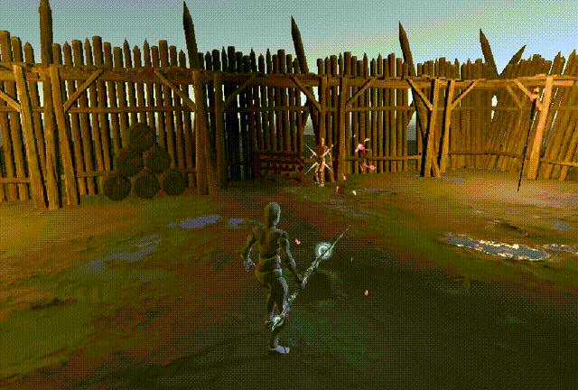 unity特效-普通攻击&花瓣特效