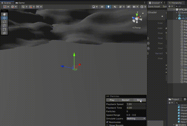 unity特效-爆炸地裂