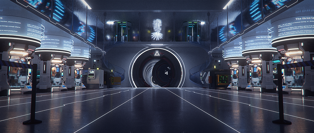 《I.Human|新人类》-个人原创CG短片