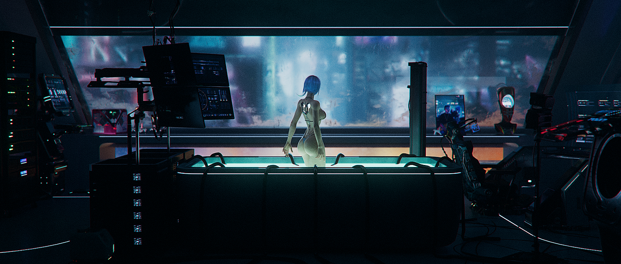 《I.Human|新人类》-个人原创CG短片