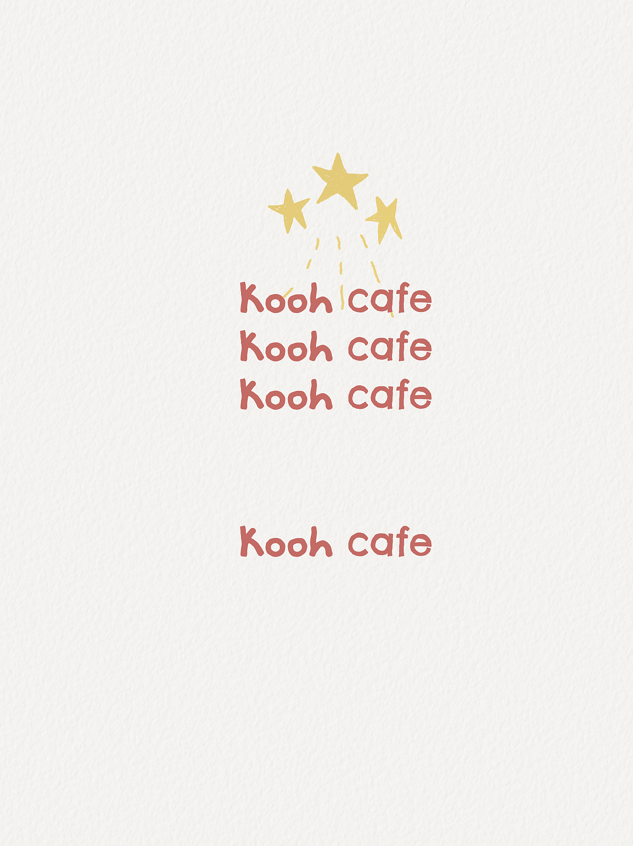 原创LOGO设计 | KOOH CAFE（咖啡店）