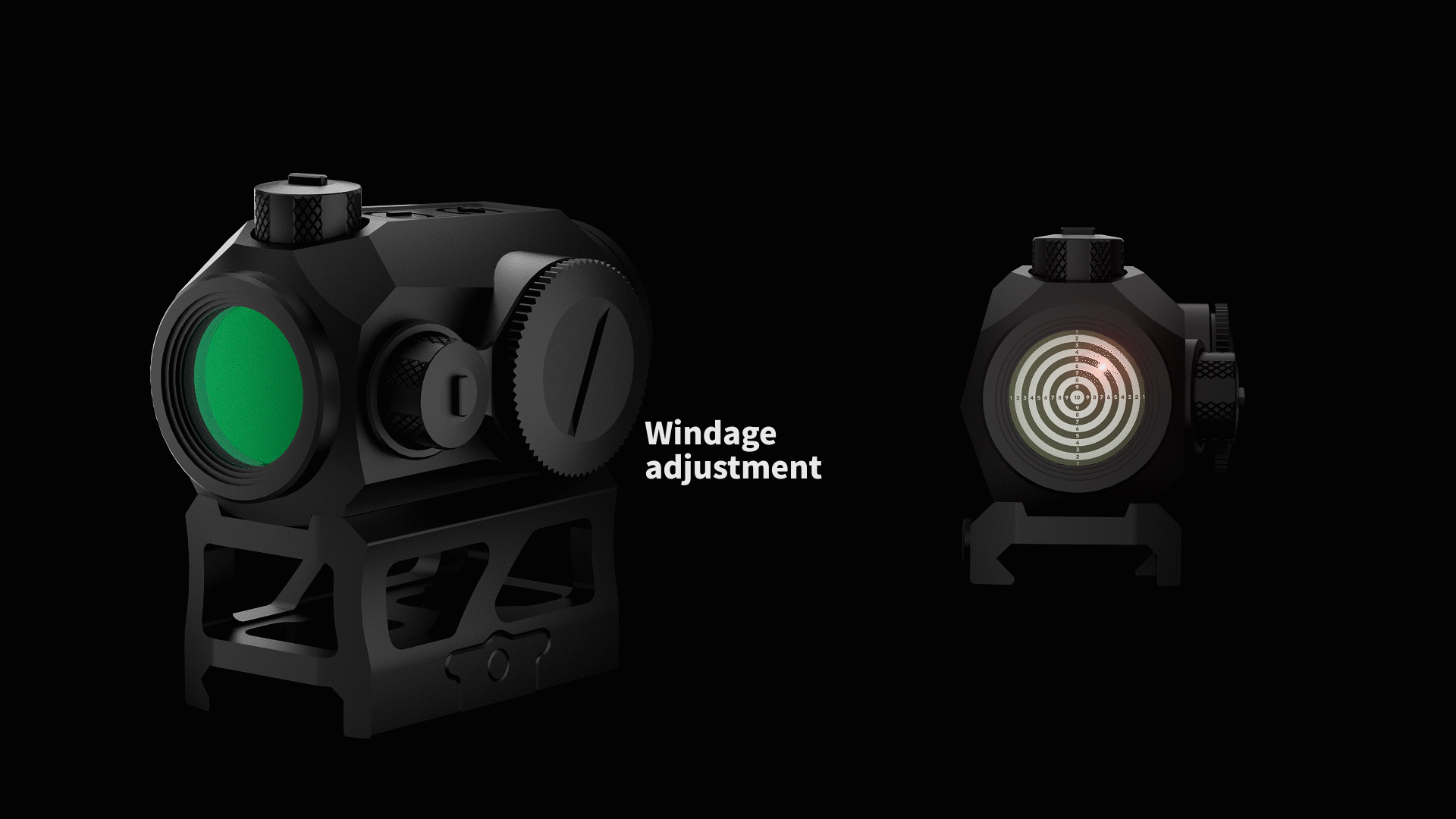 【产品动画】内红点光学瞄准镜（图ZMzc4NzQ5NjM2） - 动画/影视 - 站酷设计师枫林听雨原创素材 - 站酷ZCOOL