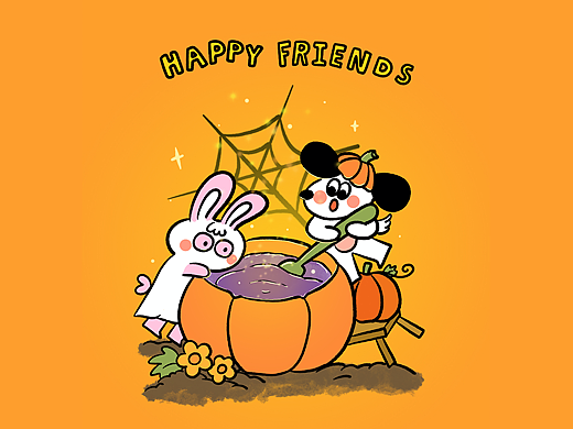 HappyFriends不给糖就捣乱