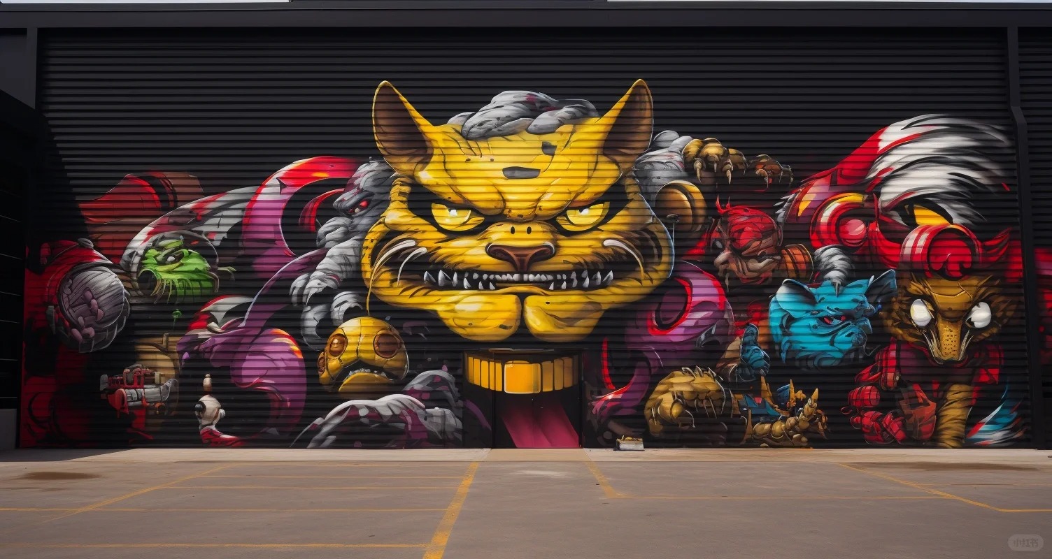 【独家揭秘】独山县墙绘公司艺术新风尚-颜梦墙绘引领集装箱变身美学地标！