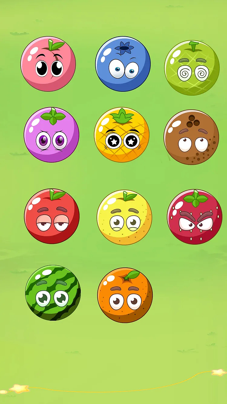 合成大西瓜游戏UI