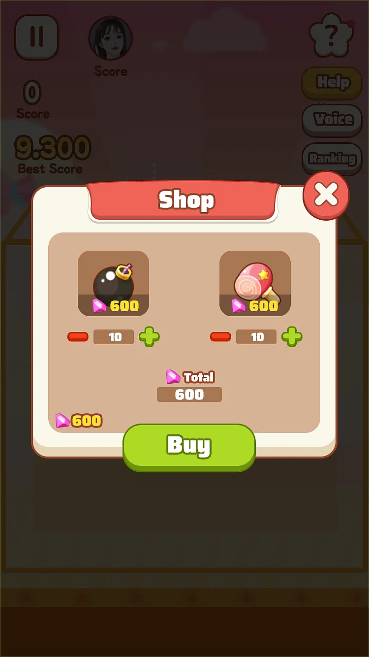 合成大西瓜游戏UI