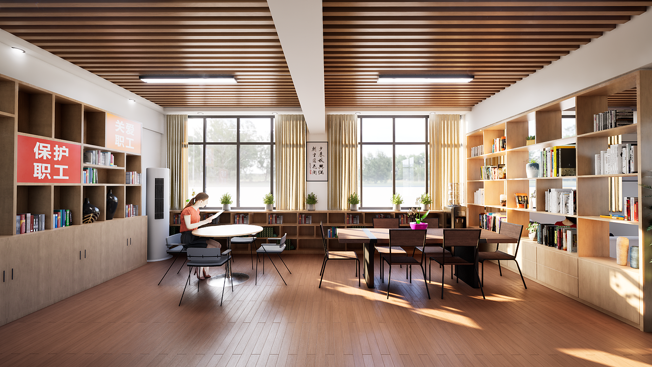 工会活动室（图ZMzc4NzY2MjIw） - 展陈设计 - 站酷设计师DCINDESIGN原创素材 - 站酷ZCOOL