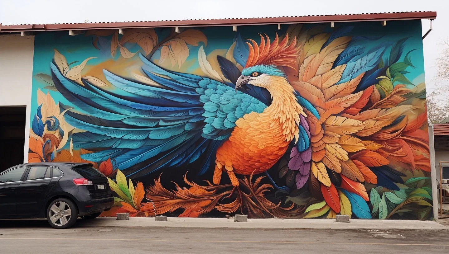 【艺术点亮三都县】颜梦墙绘公司——集装箱上的斑斓梦境，绘就三都新风貌！