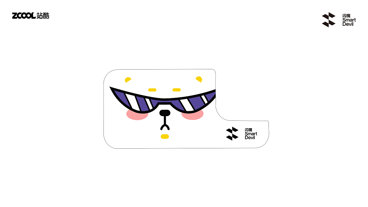 酷小白——閃魔手機殼創(chuàng)意插畫設計（圖ZMzc4NzY4NzY4） - 商業(yè)插畫 - 站酷設計師雨飯飯原創(chuàng)素材 - 站酷ZCOOL