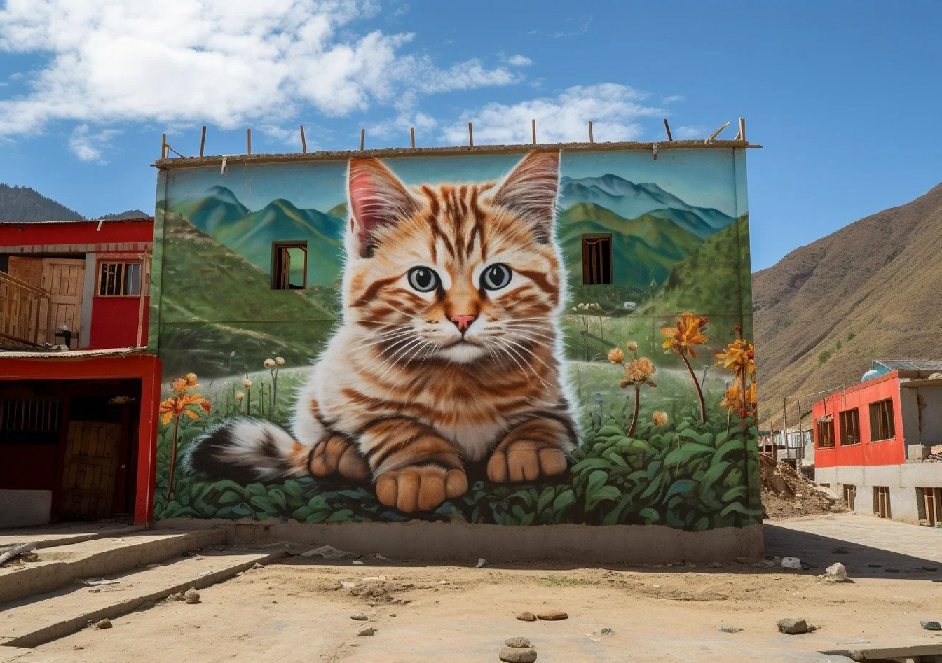 【颜梦墙绘·点亮望谟】—集装箱上的艺术盛宴，让望谟县墙绘公司焕发新生机！