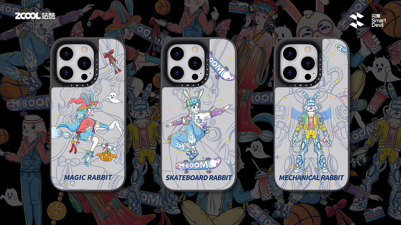 Rabbit world（图ZMzc4Nzg3NTI0） - 商业插画 - 站酷设计师Mirika咔咔原创素材 - 站酷ZCOOL