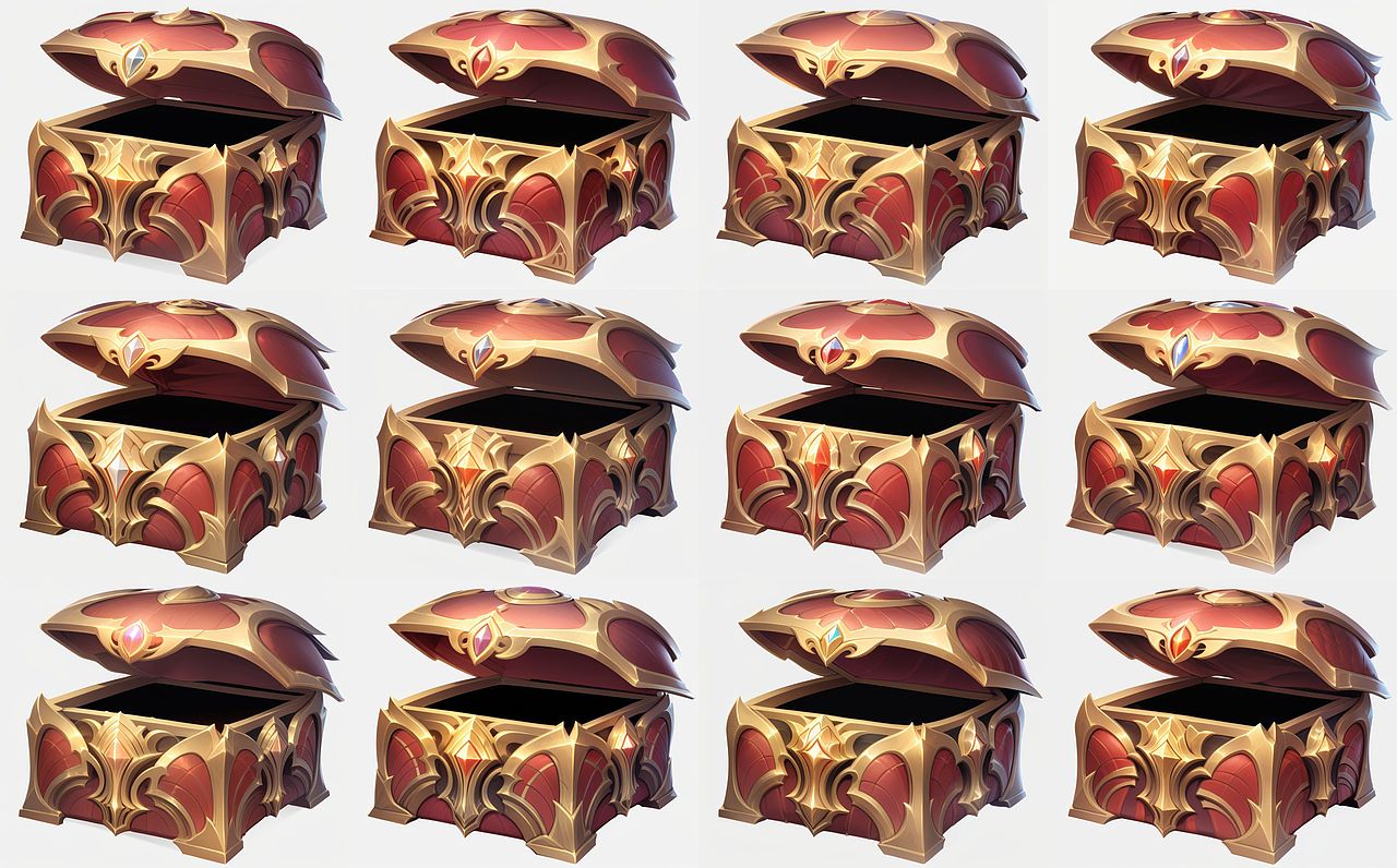 SD1.5游戏图标大模型出图测试