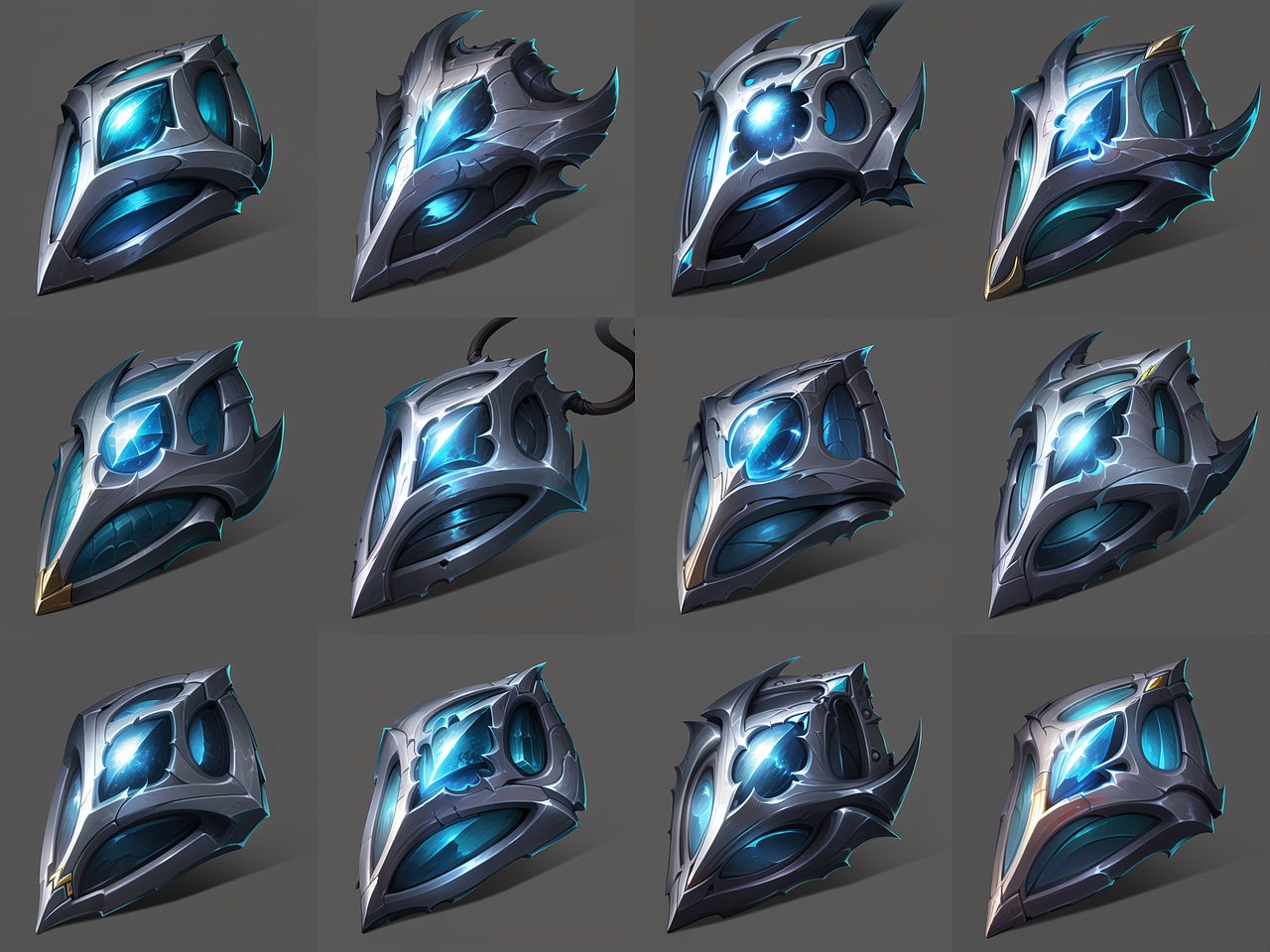 SD1.5游戏图标大模型出图测试